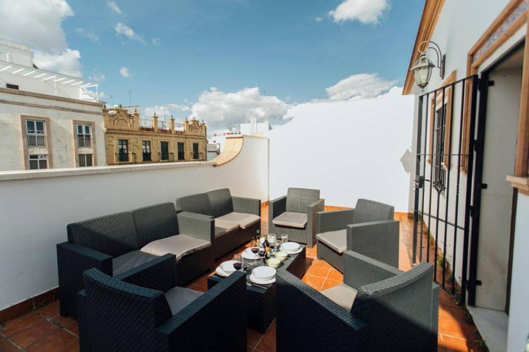 Apartament Duplex With Terrace- 5Bd 3Bth- Center Sewilla Zewnętrze zdjęcie